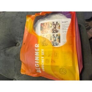 Unbranded Beginner Crochet Set Unisex OS Multicolor New African Flower Deer Kit